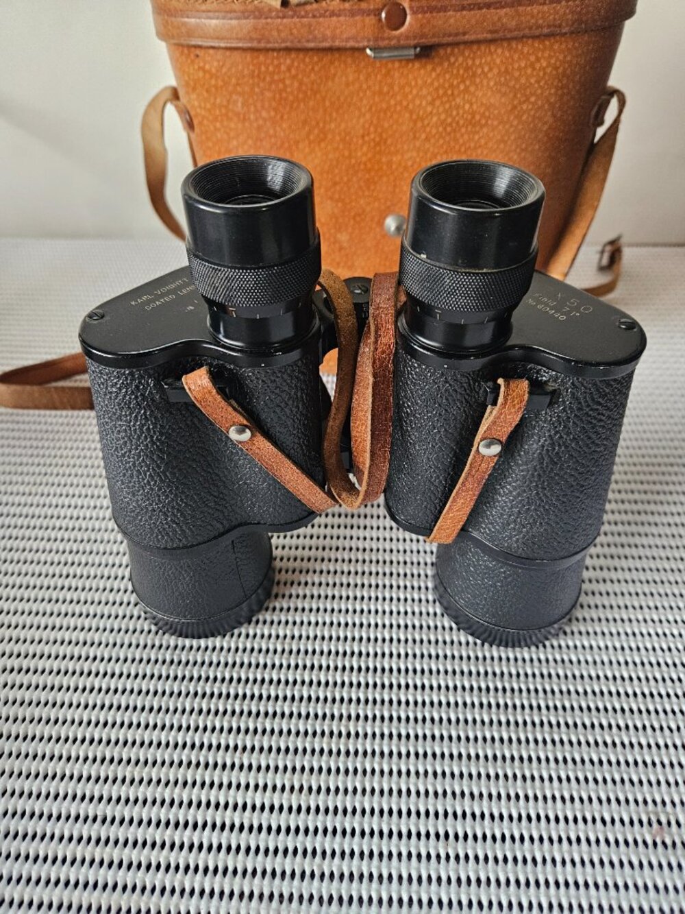 Vintage Karl Voightt coated lens 7x50 field 7.1 no. 60440 Binoculars   G10